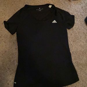 Black Adidas Climalite shirt